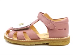 Angulus sandal make-up with flower